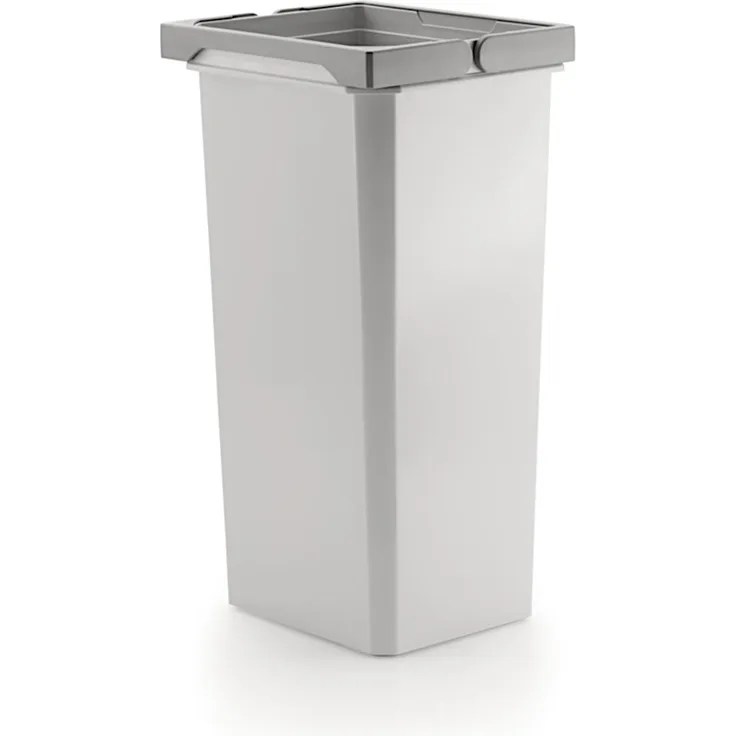 COX BASE Systembehälter 12,5 Liter in HELLGRAU / Eimer / Abfalleimer / Mülleimer / Zubehör