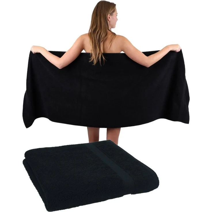 Betz Saunatuch 2 er Saunahandtuch-Set PREMIUM 70 x 200cm, 100% Baumwolle (Set, 2-St) – Bild 5