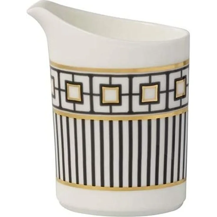 Milchkännchen 6 Pers. MetroChic Villeroy & Boch Signature Milch und Zucker, Spülmaschinenfest