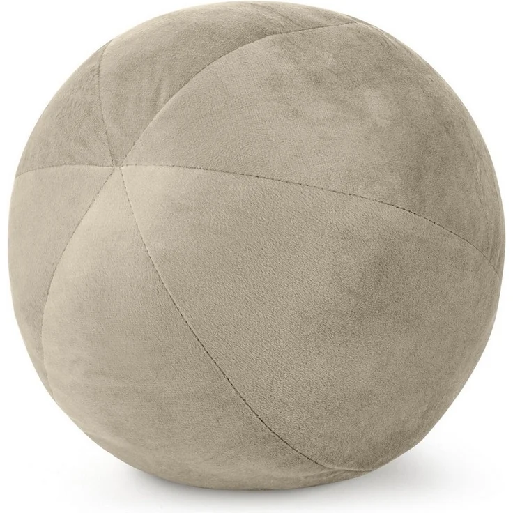 Eurofirany Dekokissen Kugelkissen Kugelformiges Kissen Ball Samt Velvet, besonders weich, dekorativ und designvoll 24 cm – Bild 5