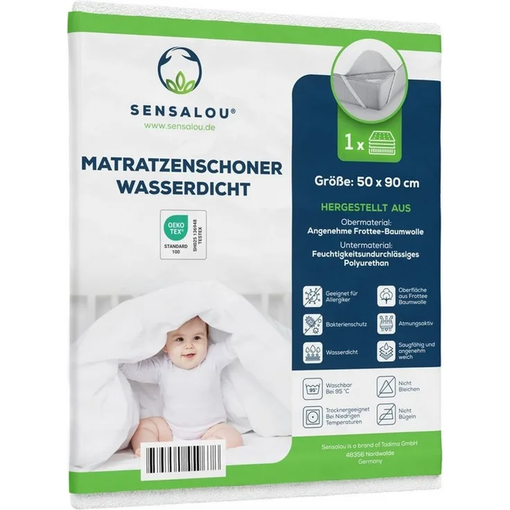 Matratzenschoner Inkontinenz Matratzen Auflage Nässeschutz Sensalou, Inkontinenzschutz, Nässeschutzauflage, Wasserdicht