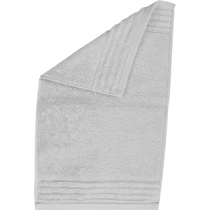 Traumschloss Gästehandtuch Premium-Line, Frottier (1-St), 100% amerikanische Supima Baumwolle mit 600g/m², Hellgrau – Bild 4