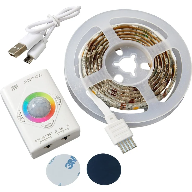 Northpoint LED-Streifen mit Bewegungsmelder Innenbereich Schrankleuchte 1100mAh Akku – Bild 1