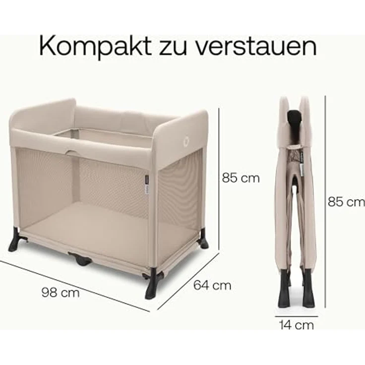 Bugaboo Stardust, 2-in-1, leichtes, kompaktes und faltbares Reisebett – Bild 7