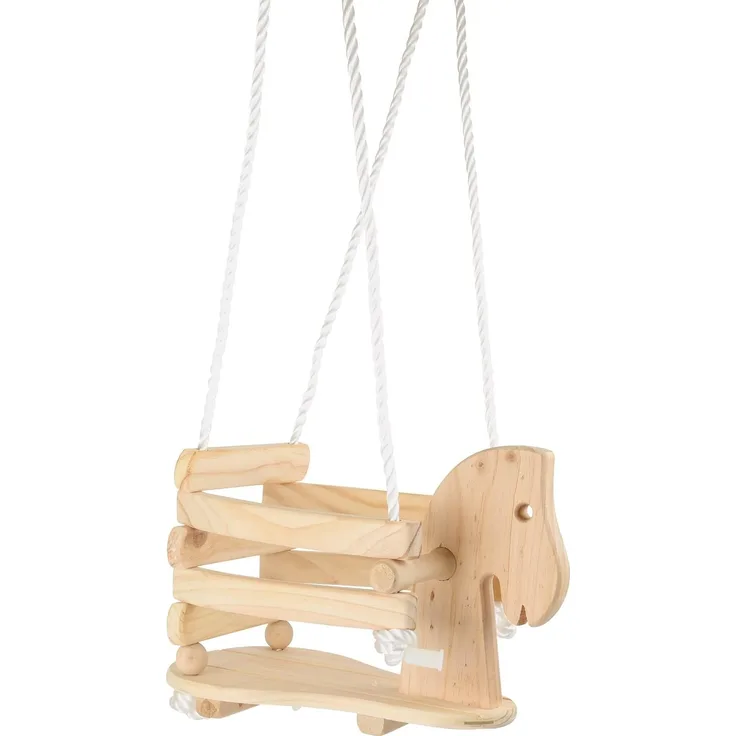 Legler small foot Kinderschaukel aus Holz Pony, ab 18 Monate, 7190