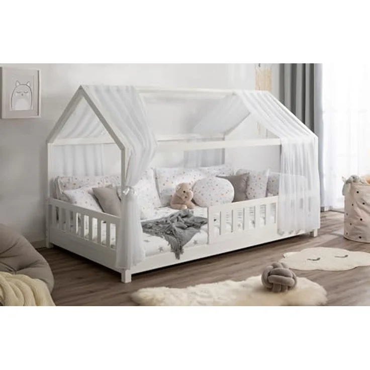 Tüll-Set - Betthimmel für Hausbett – Bild 2