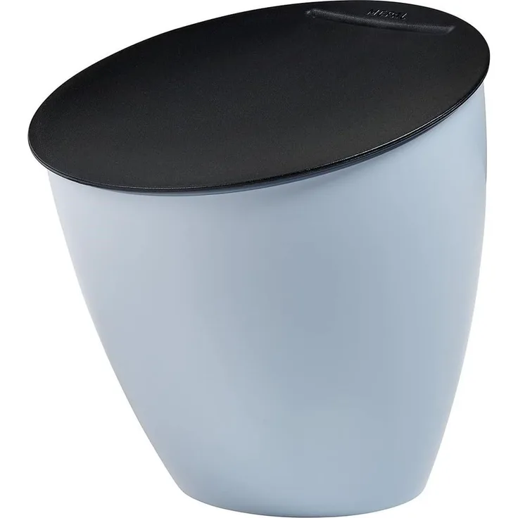 Mepal 'Calypso' Abfallbehälter, Kunststoff, 2,2 Liter, Nordic Blue
