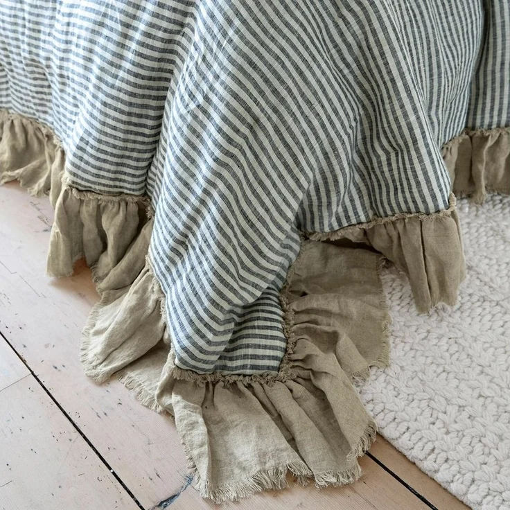 Mirabeau Tagesdecke Quilt Alexane blau/weiß – Bild 2