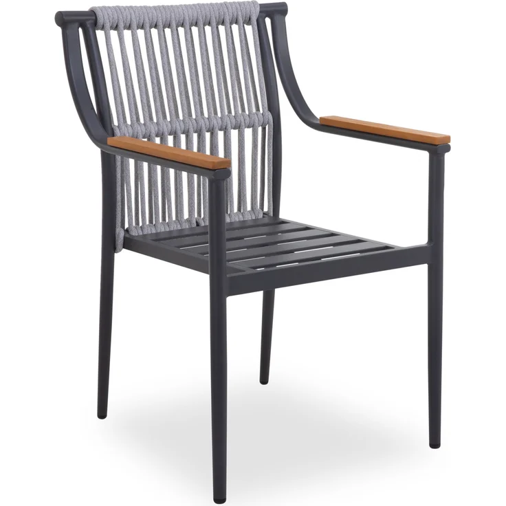 Gartenstuhl SANSIBAR TORNBY BHD 57x88x64 cm bunt Stapelstuhl Klappstuhl – Bild 2