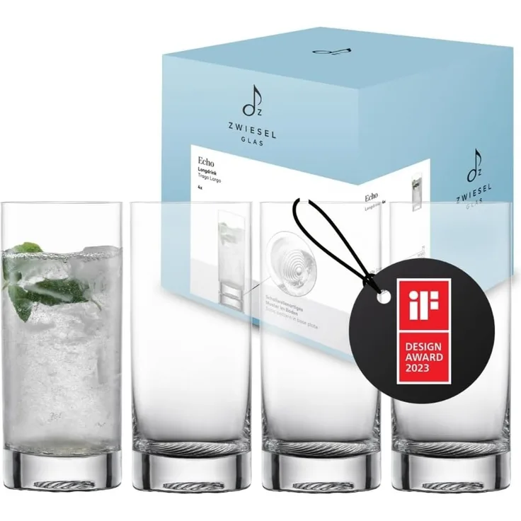 Zwiesel Glas ECHO Longdrinkglas 480 ml 4er Set