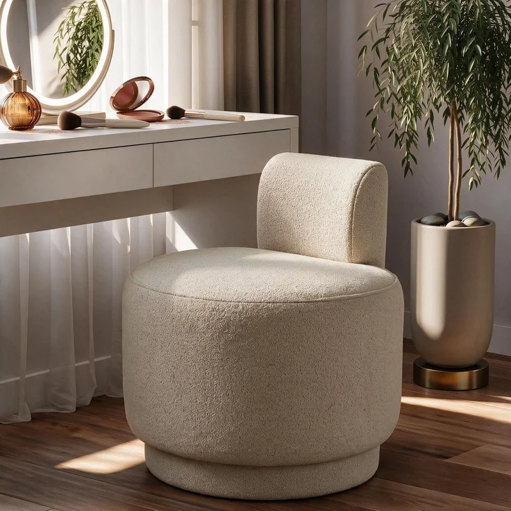 Hanah Home 'Guess - Latte' Ohrensessel, Latte, 51 x 63 x 63 cm – Bild 1