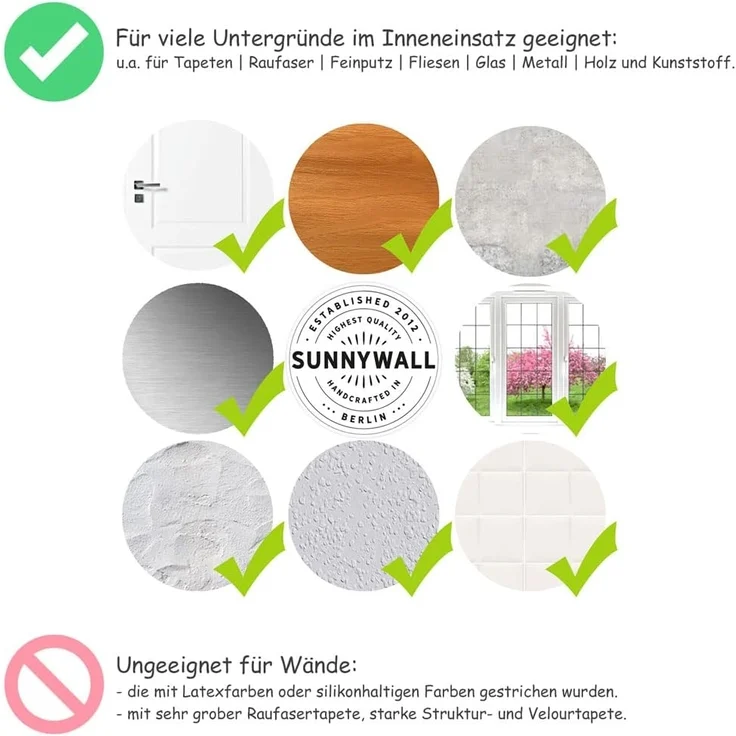 Sunnywall Wandtattoo Wandsticker - Baby Elements - Wandtattoo Kinderzimmer Baby (6 St), konturgeschnitten – Bild 7