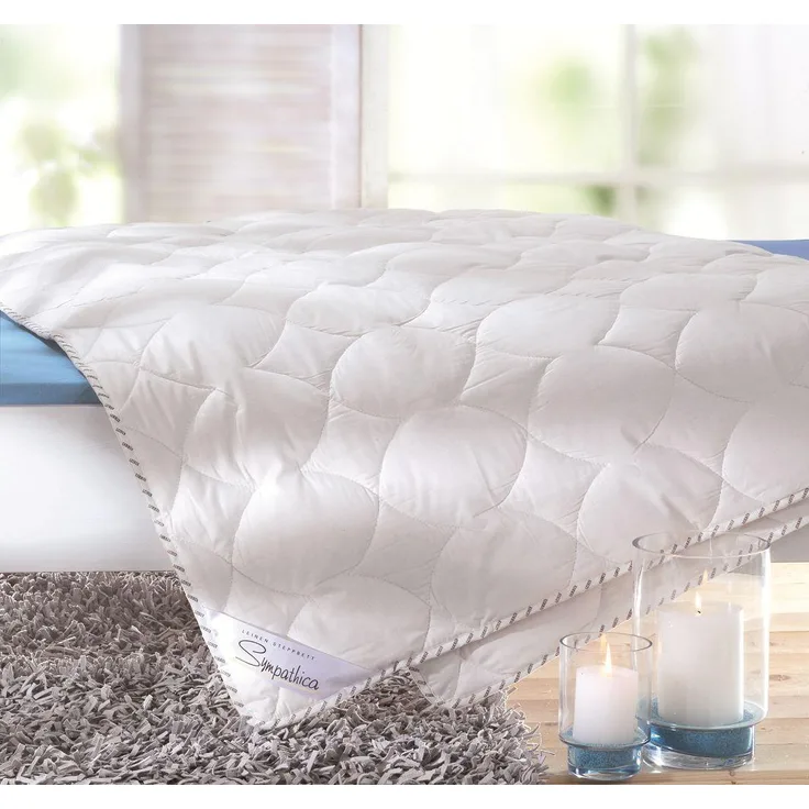 Leinen Sommerdecke 135x200 cm Sommerbett Steppbett Leichtbett 100% Natur leicht