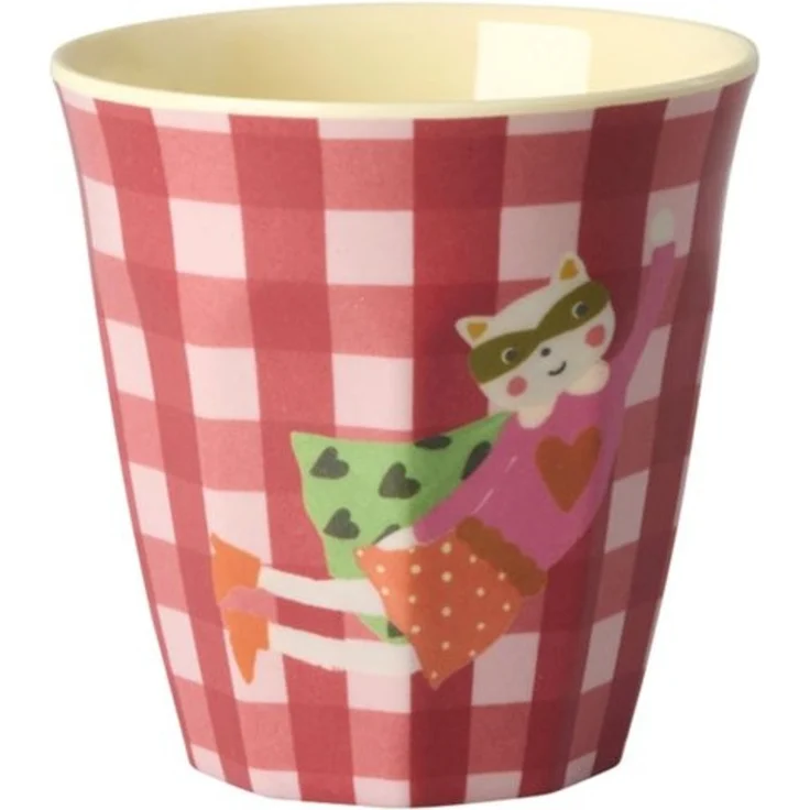 rice Kinderbecher Rice Melamin 6er-SET Becher Klein - Super Hero Rot 160ml, 1-tlg, Melamin – Bild 2