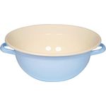 RIESS 0297-006 Weitling 32 cm, Blau, mit zwei Henkeln / Teigschüssel / Salatschüssel