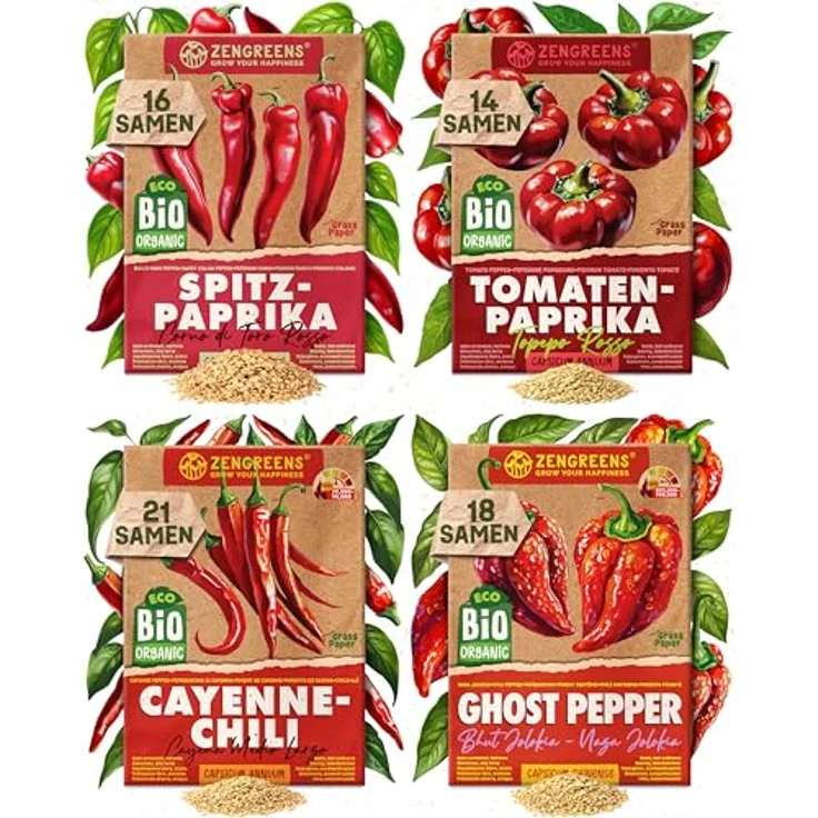 ZenGreens® - Bio Gemüsesamen im 50er Set - 50 Gemüse Samen für den einfachen Anbau im Garten, Balkon oder Hochbeet - Pflanzensamen - Saatgut – Bild 19