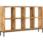 vidaXL Sideboard 160x25x95 cm Massivholz Mango 247967