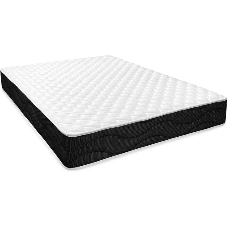 Homey Viskoelastische Matratze Sleep Pro wendbar (Winter-Sommer), Härtegrad mittel bis hoch, Dicke 25 cm, milbendicht, antibakteriell und hypoallergen, 135x190 cm