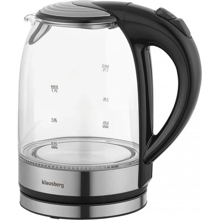 Klausberg Klausberg 1,7-Liter-Glaswasserkocher KB7886