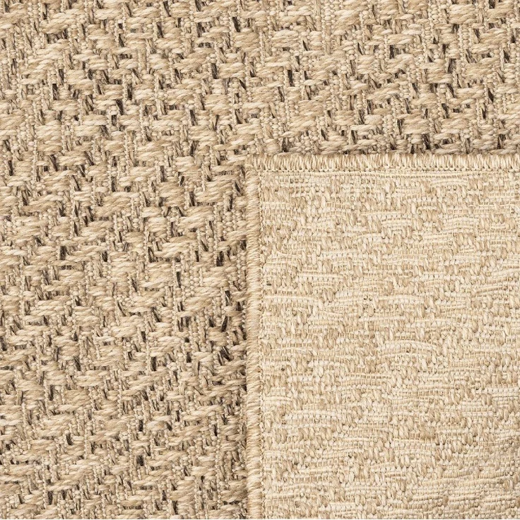 the carpet Teppich Kansas, rechteckig, Höhe: 1 mm, moderner robuster In und Outdoor Teppich Jute Look – Bild 3