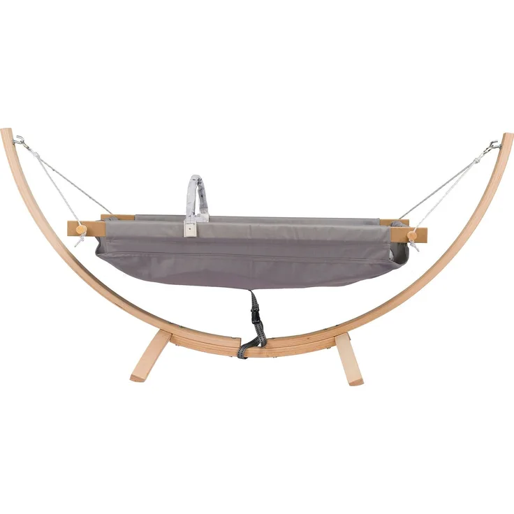 Evila Originals 'Fethiye - Grey' Babyhängematte, Grau, 135 x 56 cm