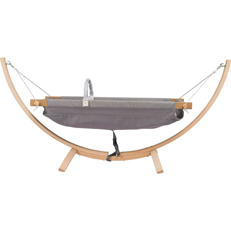 Evila Originals 'Fethiye - Grey' Babyhängematte, Grau, 135 x 56 cm – Bild 1