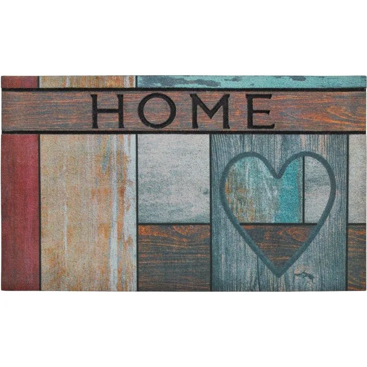 Fußmatte La Traviata Top Wooden Heart, 45 x 75 cm