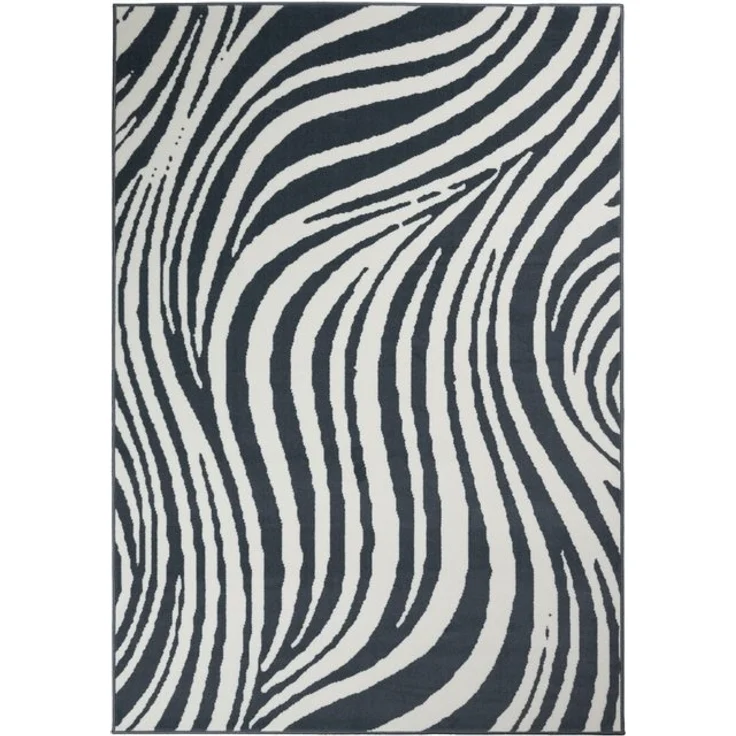 OTTO home Teppich Liaa in Wellen Design, softer Kurzflor, rechteckig, Höhe: 7 mm, 3D-Optik, Scandi-Look, Wohnzimmer, Esszimmer, Schlafzimmer – Bild 4