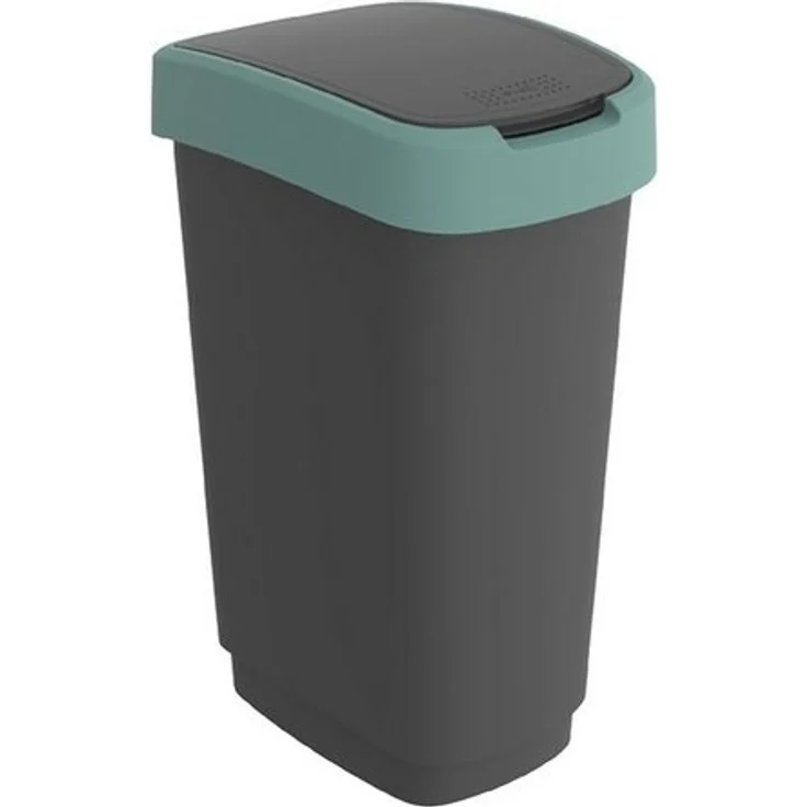 Rotho Swingeimer Twist 50 L schwarz misletoe green – Bild 4