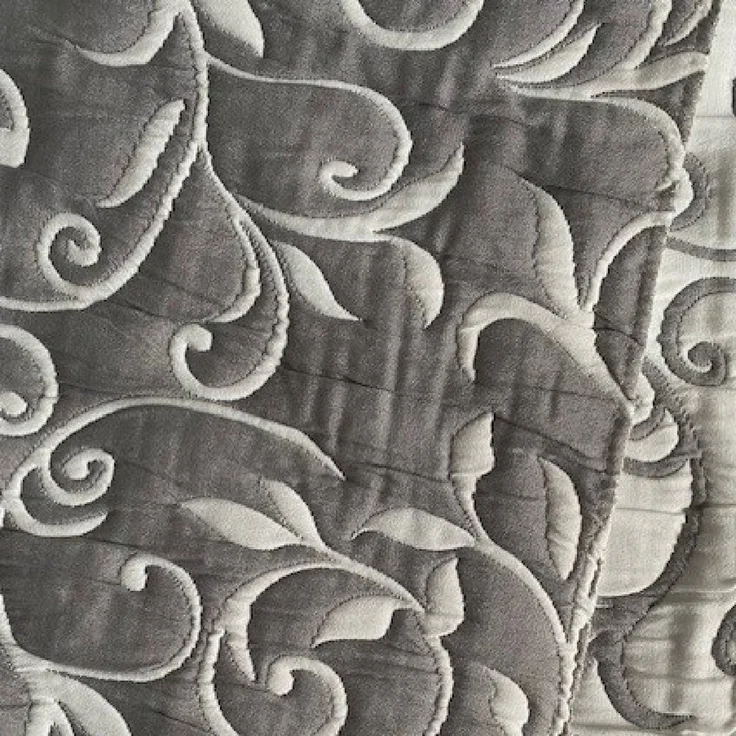Delindo Lifestyle Tagesdecke Ornamente, Bettüberwurf für Doppelbett, gesteppt – Bild 3