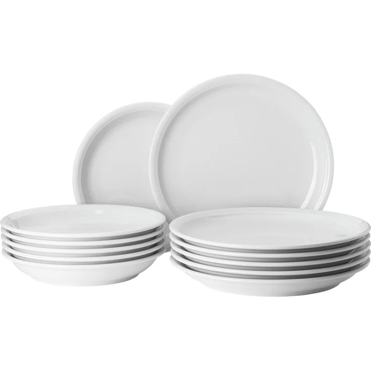 Thomas Trend Weiss Geschirr Tafelset 12-teilig – Bild 9