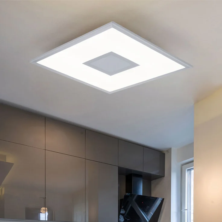 RGB LED Panel, 2600 lm, CCT, Fernbedienung, dimmbar, L 45 cm – Bild 4