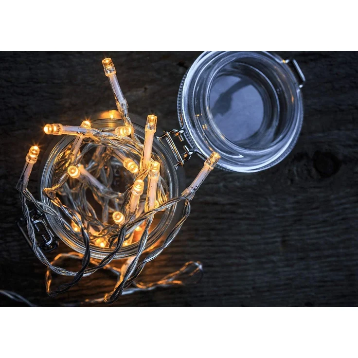 Idena Lichterkette 1.75 m transparent – Bild 6