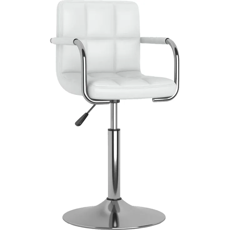 vidaXL Esszimmerstuhl Weiß Kunstleder [3087906]