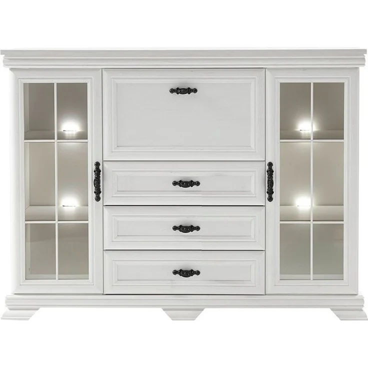 Home affaire Highboard Royal, Breite ca. 158 cm – Bild 4