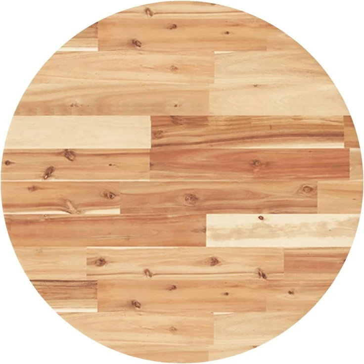 vidaXL Tischplatte Rund Ø60x4 cm Massivholz Akazie 4008702 – Bild 2
