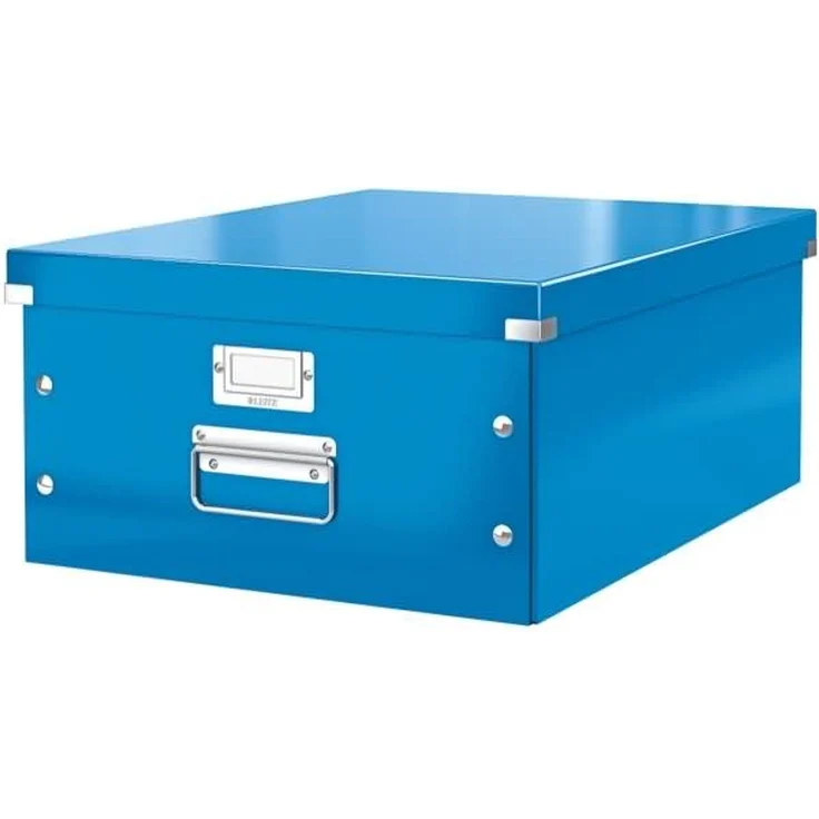 Leitz Ablagebox Click & Store A3 blau metallic – Bild 1