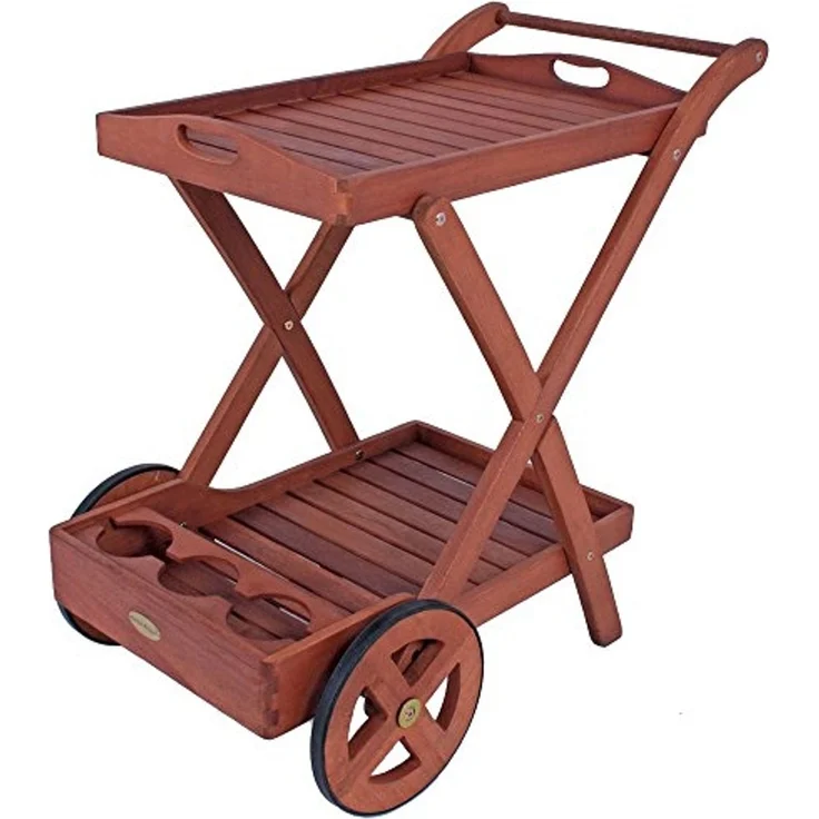 Garden Pleasure Teewagen TOLEDO mit 2 Etagen – Bild 1