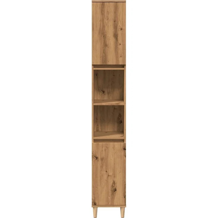 vidaXL Badschrank Artisan-Eiche 30x30x190 cm Holzwerkstoff 857103 – Bild 3