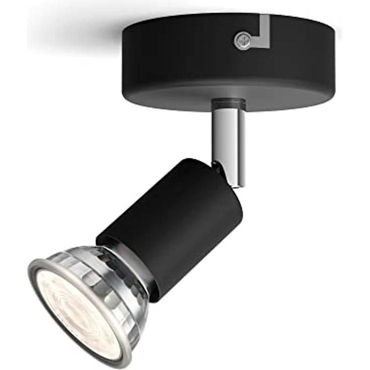 Philips Aufbauspot Strahler Oberflächenbeleuchtung GU10 1 Glühbirne(n) 220-240 V Schwarz – Bild 1