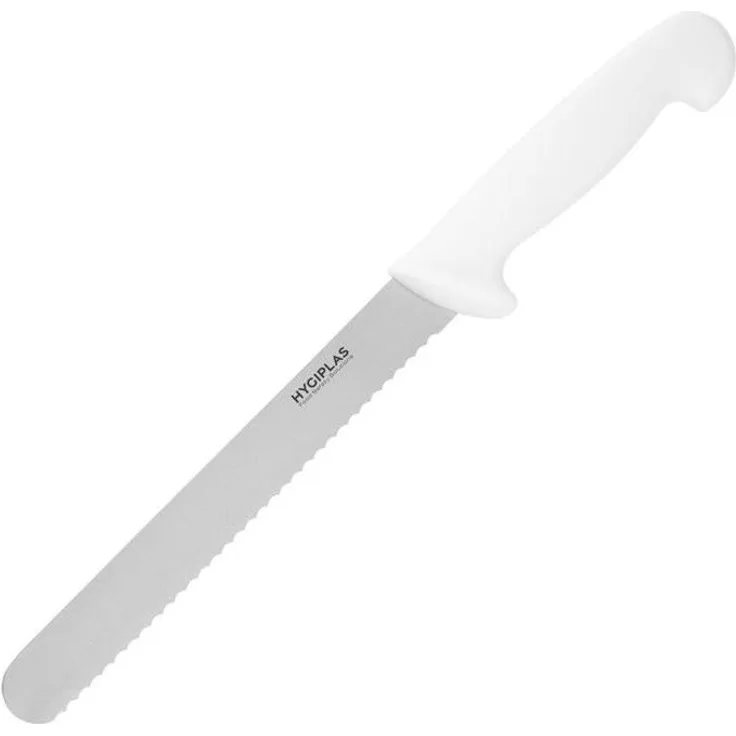 Hygiplas Brotmesser 20cm weiß