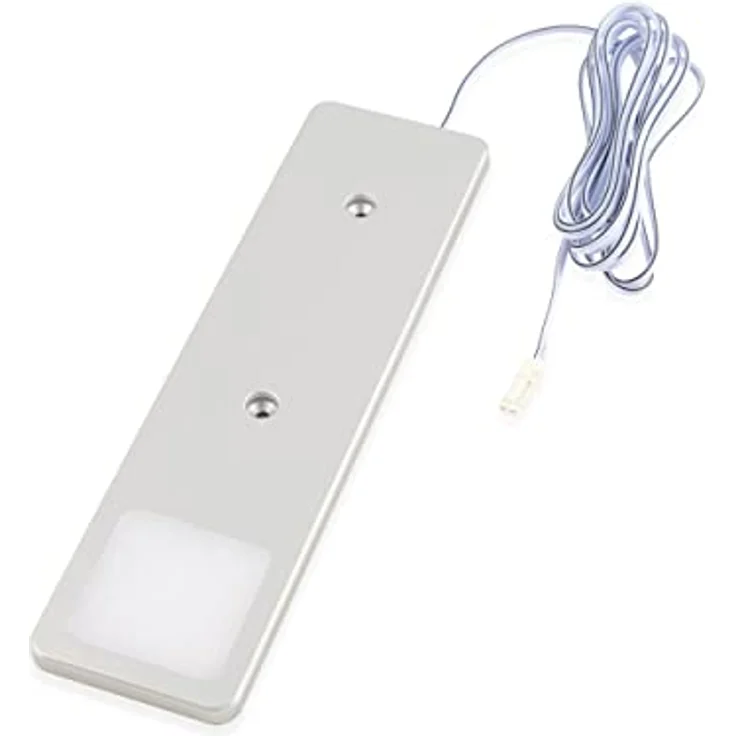 kalb LED Unterbauleuchte LED Unterbauleuchte Solid2, SET silbergrau, mech. Schalter, 3W, 4er Set warmweiß, warmweiß/neutralweiß – Bild 3