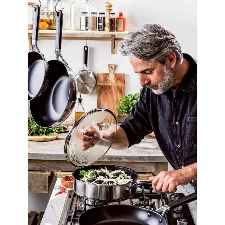 KitchenAid Bratpfanne Classic Stainless Steel (CC005704-001), Edelstahl – Bild 2