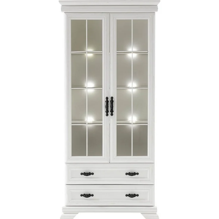 Home affaire Vitrine Royal Höhe ca. 192 cm, getönte Glasscheiben – Bild 2