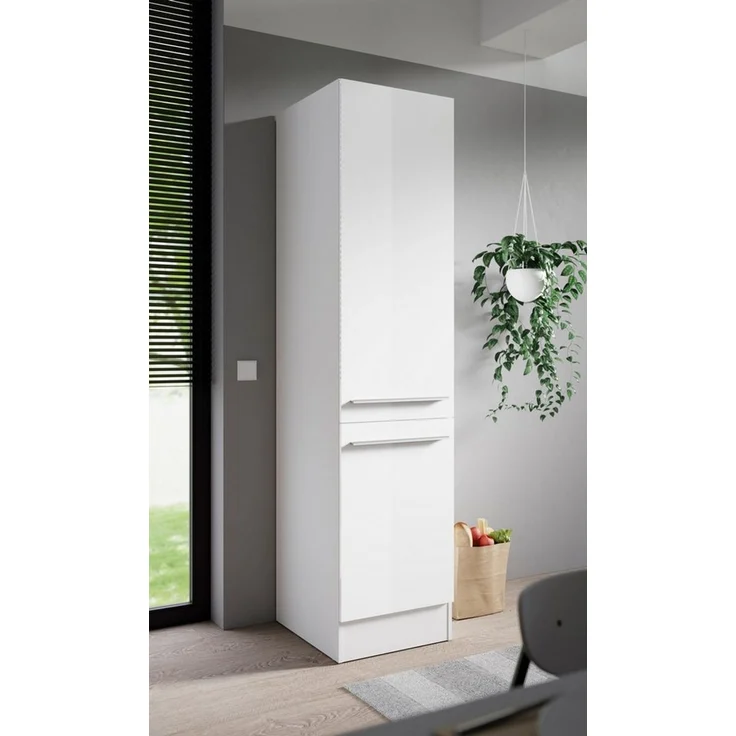 BASIC by Balculina Vorratsschrank Jazz B/T/H 50x57x212cm (1-St) Breite 50cm, Melaminbeschichtung – Bild 3