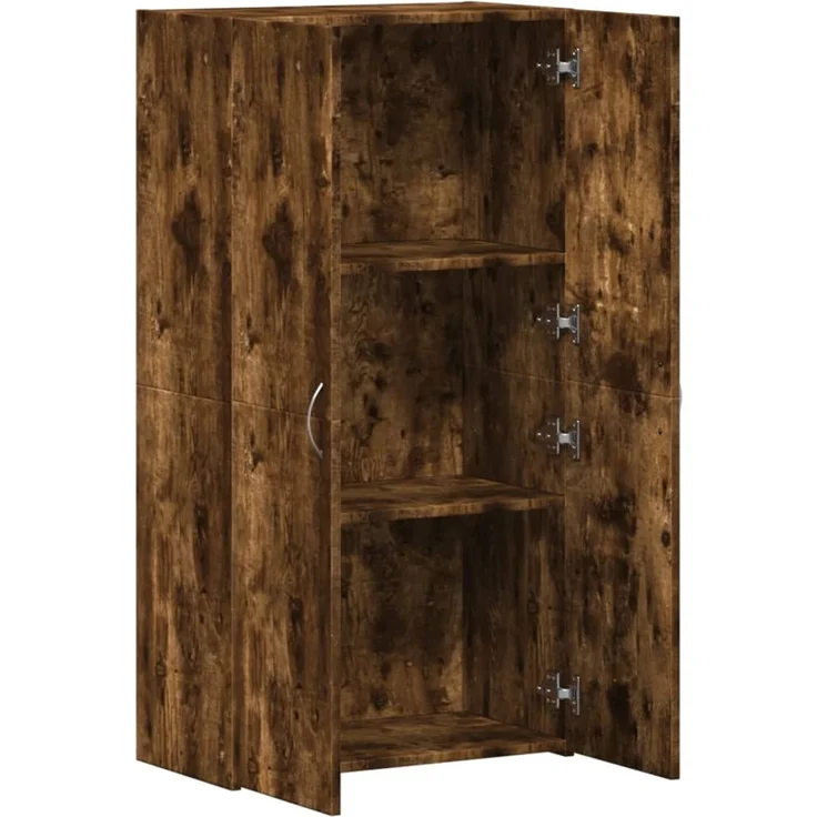 vidaXL Aktenschrank Räuchereiche 60x32x115 cm Holzwerkstoff 840776 – Bild 8