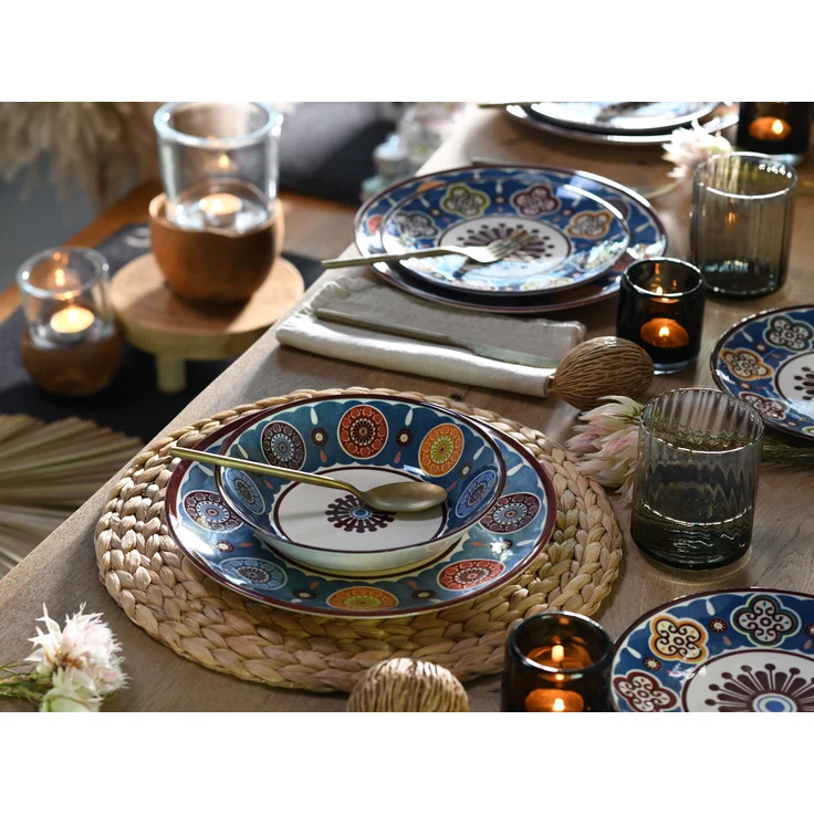 Sumaya Blue, Tellerset 18-tlg (mo) – Bild 4
