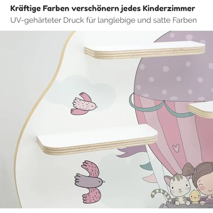 stadtecken Kinderregal Oben, Regal für die Toniebox und ca. 50 Tonies – Bild 6