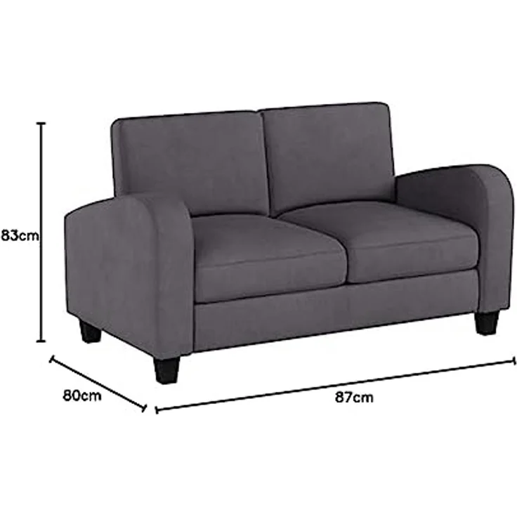 Julian Bowen Vivo Sessel, Grau – Bild 2