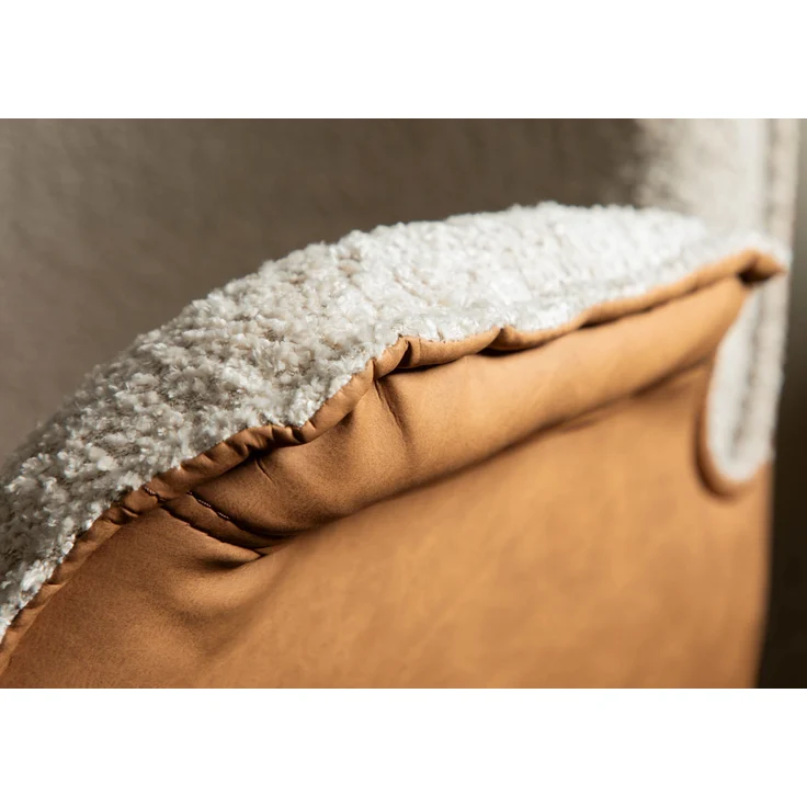Polsterstuhl Buche 66x63x87 beige / braun ELLA #200 – Bild 6